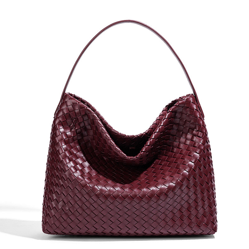 Vittoria | Pletena hobo torba